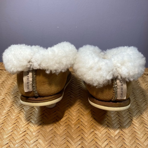 Celtic & Co. Kids' Sheepskin Slippers - Bootees - Picture 4 of 11